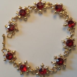 8" long  Bracelet {red,blue,green
